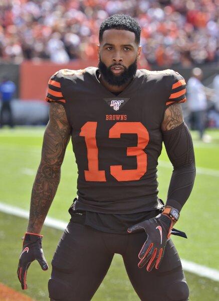 Out of time NFL tells Beckham not to wear watch in games AP News